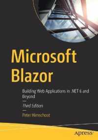 Microsoft Blazor : Building Web Applications in .net 6 and Beyond -- Paperback / softback （Third Edit）