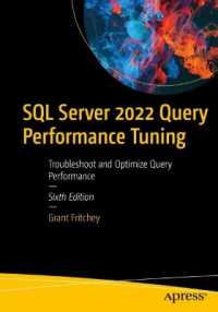 SQL Server 2022 Query Performance Tuning : Troubleshoot and Optimize Query Performance （6TH）