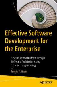 Effective Software Development for the Enterprise : Beyond Domain Driven Design, Software Architecture, and Extreme Programming （1st）