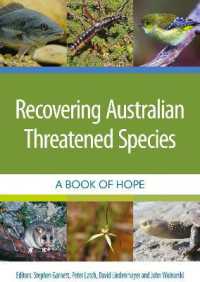 Recovering Australian Threatened Species : A Book of Hope