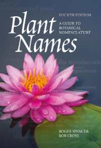 Plant Names : A Guide to Botanical Nomenclature （4TH）