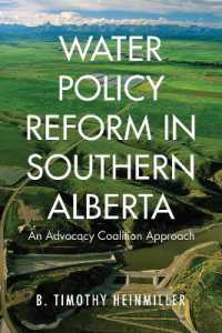 Water Policy Reform in Southern Alberta : An Advocacy Coalition Approach