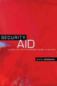 Security Aid : Canada and the Development Regime of Security