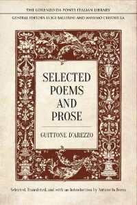 Selected Poems and Prose (Lorenzo Da Ponte Italian Library)