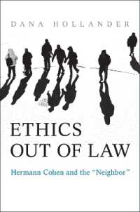 Ethics Out of Law : Hermann Cohen and the 'Neighbor'