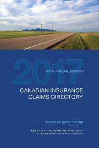 Canadian Insurance Claims Directory 2017 (Canadian Insurance Claims Directory)