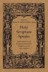 Holy Scripture Speaks : The Production and Reception of Erasmus' Paraphrases on the New Testament (Erasmus Studies)