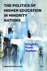 The Politics of Higher Education in Minority Nations : Insights from Quebec