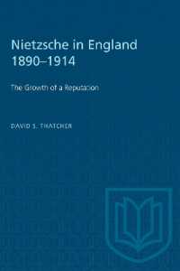 Nietzsche in England 1890-1914 : The Growth of a Reputation (Heritage)