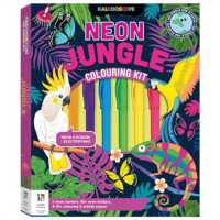 Kaleidoscope Colouring Kit Neon Jungle (Colouring Kit)