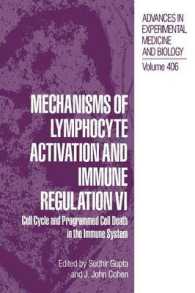 Mechanisms of Lymphocyte Activation and Immune Regulation VI : Cell Cycle and Programmed Cell Death in the Immune System (Advances in Experimental Medicine and Biology)
