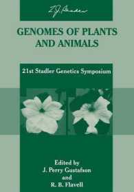Genomes of Plants and Animals : 21st Stadler Genetics Symposium (Stadler Genetics Symposia Series)