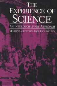 The Experience of Science : An Interdisciplinary Approach