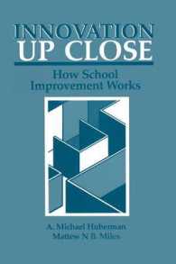 Innovation up Close : How School Improvement Works (Environment, Development and Public Policy: Public Policy and Social Services)