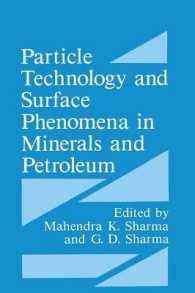 Particle Technology and Surface Phenomena in Minerals and Petroleum