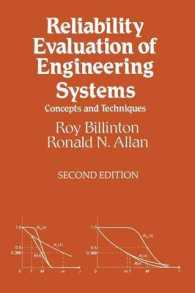 Reliability Evaluation of Engineering Systems : Concepts and Techniques （2ND）