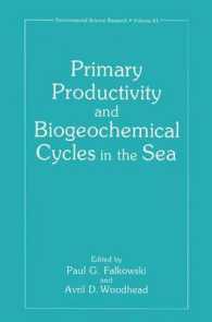 Primary Productivity and Biogeochemical Cycles in the Sea (Environmental Science Research)