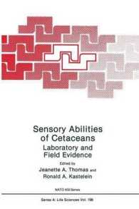 Sensory Abilities of Cetaceans : Laboratory and Field Evidence (NATO Science Series A:)