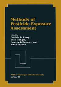 Methods of Pesticide Exposure Assessment (NATO Challenges of Modern Society)