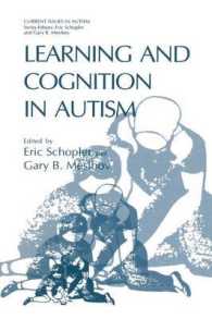 Learning and Cognition in Autism (Current Issues in Autism)