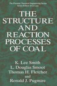 The Structure and Reaction Processes of Coal (The Plenum Chemical Engineering Series)