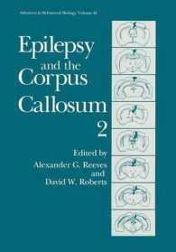 Epilepsy and the Corpus Callosum 2 (Advances in Behavioral Biology)