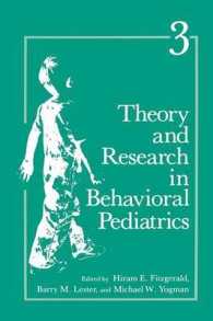 Theory and Research in Behavioral Pediatrics : Volume 3
