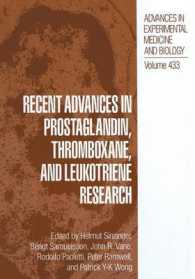 Recent Advances in Prostaglandin, Thromboxane, and Leukotriene Research (Advances in Experimental Medicine and Biology)