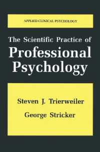 The Scientific Practice of Professional Psychology (NATO Science Series B:)