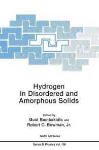 Hydrogen in Disordered and Amorphous Solids (NATO Science Series B:)