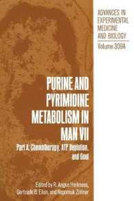 Purine and Pyrimidine Metabolism in Man VII : Part A: Chemotherapy, ATP Depletion, and Gout (Advances in Experimental Medicine and Biology)