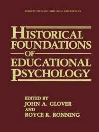 Historical Foundations of Educational Psychology (Perspectives on Individual Differences)