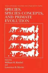 Species, Species Concepts and Primate Evolution (Advances in Primatology)