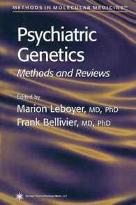 Psychiatric Genetics : Methods and Reviews (Methods in Molecular Medicine)