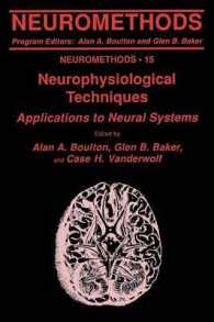 Neurophysiological Techniques : Applications to Neural Systems (Neuromethods)