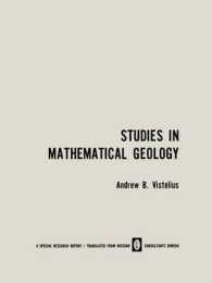 Studies in Mathematical Geology （1967）