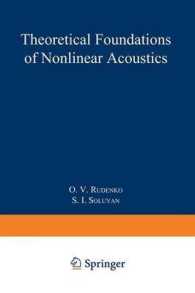 Theoretical Foundations of Nonlinear Acoustics (Studies in Soviet Science)