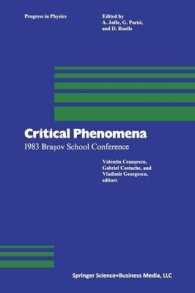 Critical Phenomena : 1983 Braşov School Conference (Progress in Mathematical Physics)