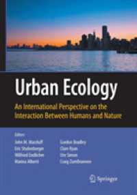 Urban Ecology : An International Perspective on the Interaction between Humans and Nature