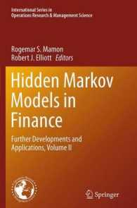 Hidden Markov Models in Finance : Further Developments and Applications, Volume II (International Series in Operations Research & Management Science)
