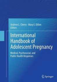 International Handbook of Adolescent Pregnancy : Medical, Psychosocial, and Public Health Responses