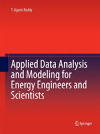 Applied Data Analysis and Modeling for Energy Engineers and Scientists （2011）