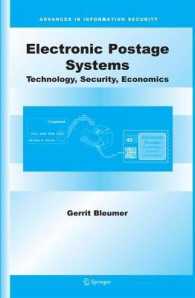 Electronic Postage Systems : Technology, Security, Economics (Advances in Information Security) （2007）