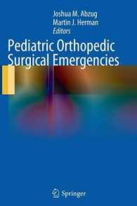 Pediatric Orthopedic Surgical Emergencies （2012）