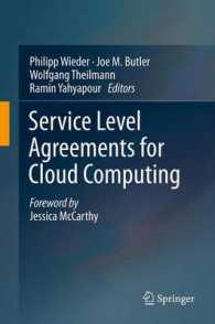 Service Level Agreements for Cloud Computing （2011）