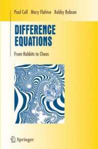 Difference Equations : From Rabbits to Chaos (Undergraduate Texts in Mathematics) （2005）