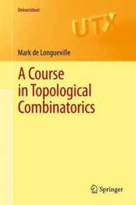 A Course in Topological Combinatorics (Universitext) （2013）