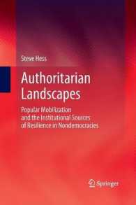 Authoritarian Landscapes : Popular Mobilization and the Institutional Sources of Resilience in Nondemocracies （2013）