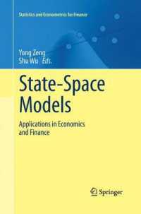 State-Space Models : Applications in Economics and Finance (Statistics and Econometrics for Finance)