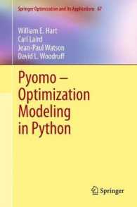 Pyomo - Optimization Modeling in Python (Springer Optimization and Its Applications) （2012）